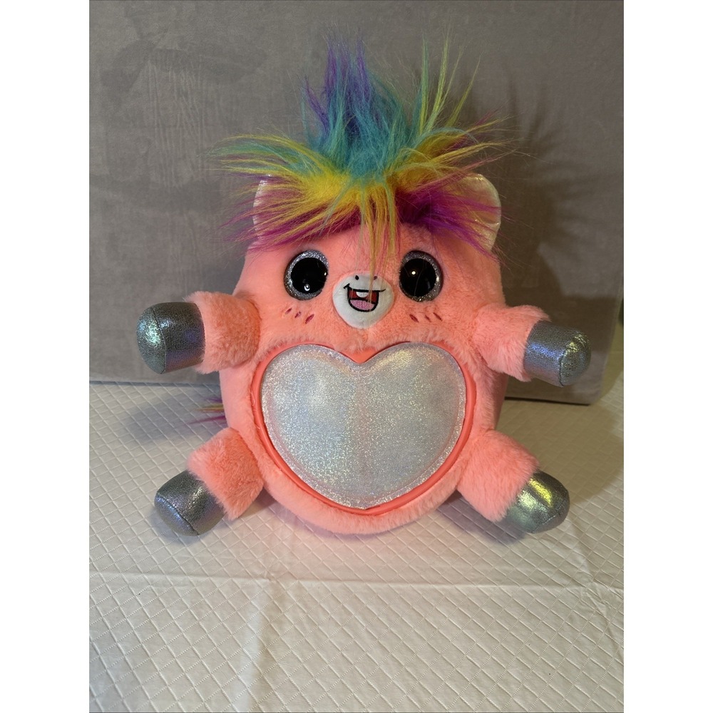 Zuru Pinkโ body Multi Hair Color rainbow 11 inch Plush Stuffed Unicorn